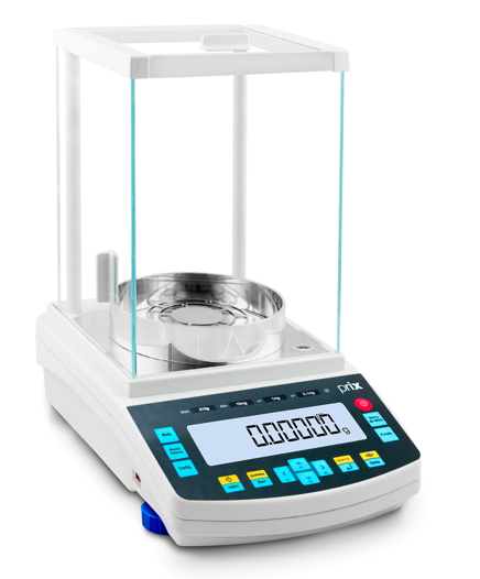 Balança Semi Micro Analítica Toledo Prix Lab com capacidade de 82/220gx0,01mg/0,1mg
